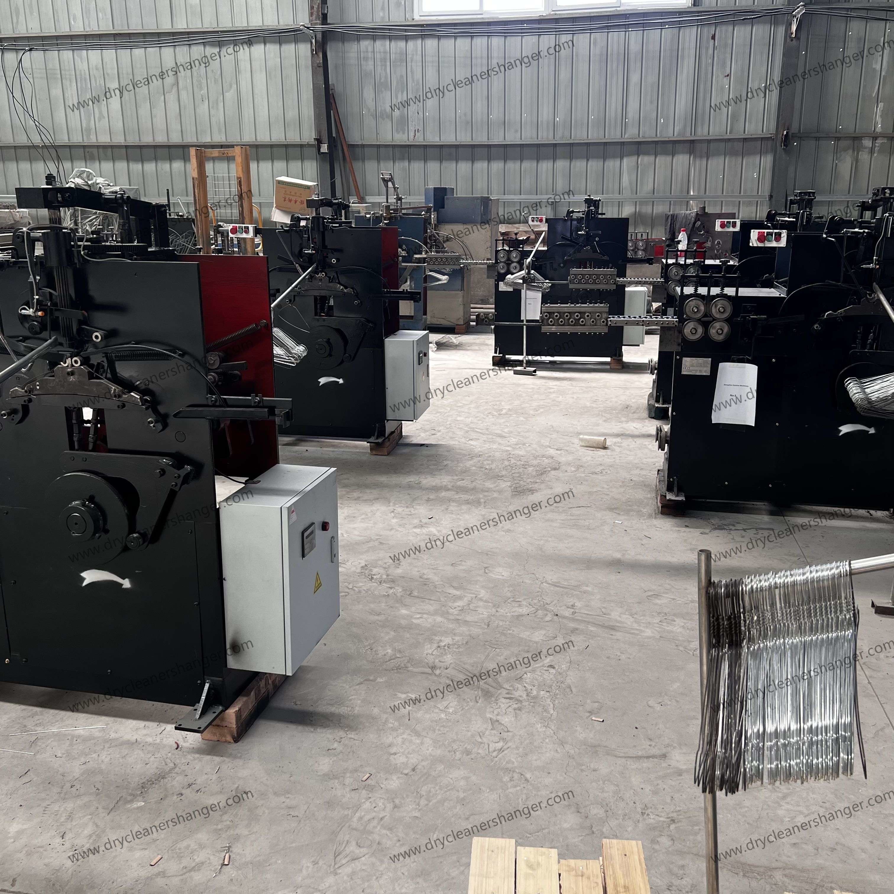 PLC Controlled Wire Hanger Making Machine High Speed 2.2kw Motor