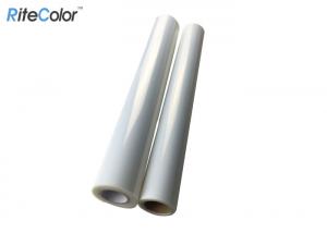 Quality Screen Printing Milky Translucent Polyester Film Roll Aqueous Ink for sale