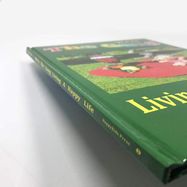 Perfect Binding Recyclable Gloss Coating Hardcover Book Printing