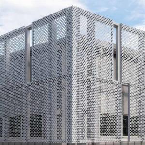 Quality White PVDF Coating Metal Building Facades Panels 3mm Fireproof for sale