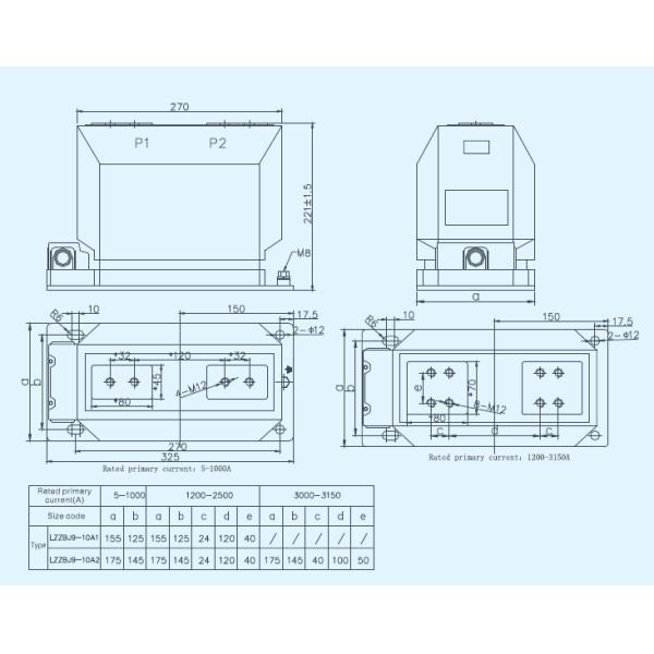Light Weight Vacuum Resin Cast Current Transformer Fully Enclosed
