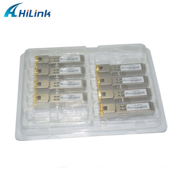1000BASE-T SFP To 100 Meters CAT5 RJ45 Copper SFP Transceivers