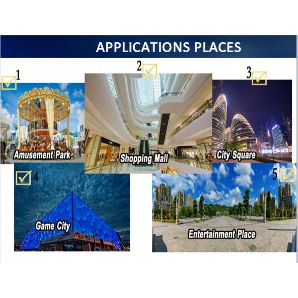 Virtual Reality Simulation Rides VR Motorcycle Simulator For Shopping Mall