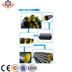 440Kw HDPE Pp Single Wall Corrugated Pipe Production Line Making Machine Single