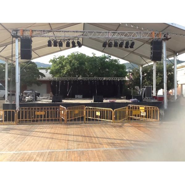 High Power Line Array Sound System For Theatre / 2 Neutrik NL4MP 100W