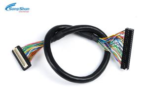 Quality 40Pin LVDS Cable Assembly 31Pin Dupont 2.0mm Bare Copper Conductor High Speed Video for sale
