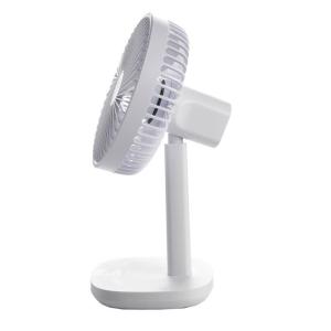 HEBRONFAN Rechargeable Table Fan Price With Led Light High Speed