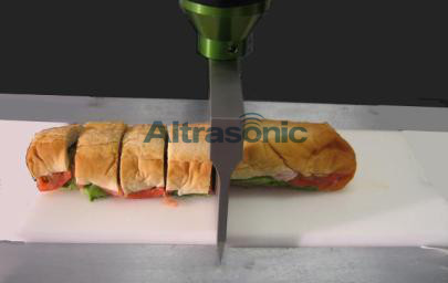 Titanium Ultrasonic Cutting Equipment for Smooth Slicing and Portion Bakery and Frozen Foods