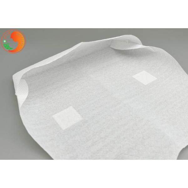White Disposable Baby Bibs Biodegradable OEM ODM BPA Free Waterproof