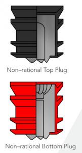 Quality Non Rotational PDC Top Plug Cementing NBR Cement Manufacturing Plug for sale