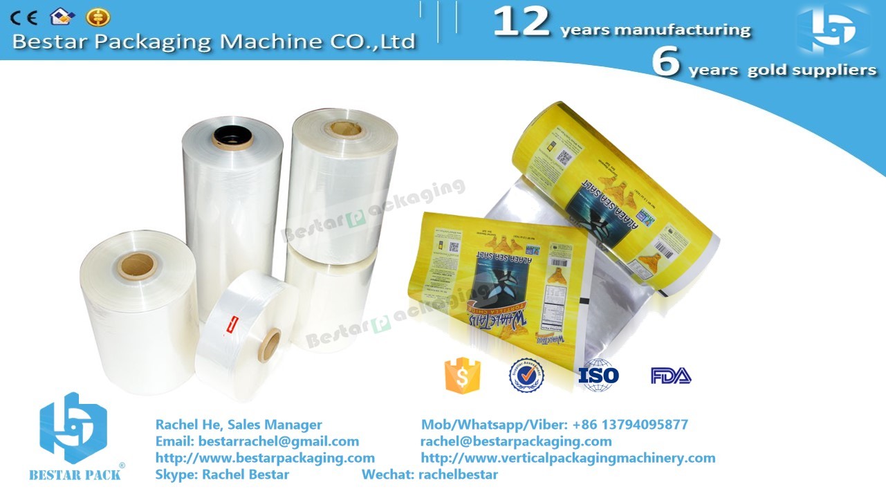 PET/AL/PE 3 layers with strong printing laminated film roll for packaging