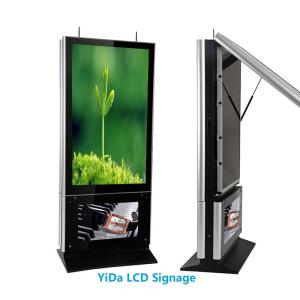Quality Double Sided 400cd/m2 1920x1080 55&quot; LCD Advertising Players for sale