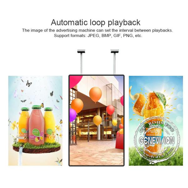 55" 1920x1080 TFT LCD Window Display 700cd/m2 For Fashion Store