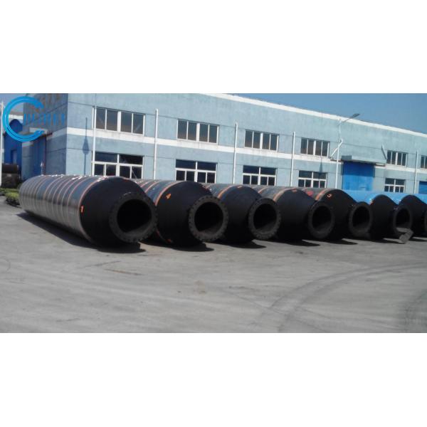 3 Inch 10 Inch Self Floating Dredge Hose Floats Sand Slurry Coral Mud Transfer Thermoplastic