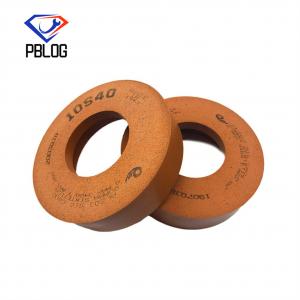 Quality 10S40 Rubber Polishing Abrasive Wheel Grit 150 / 130mm Glass Processing Tools for sale