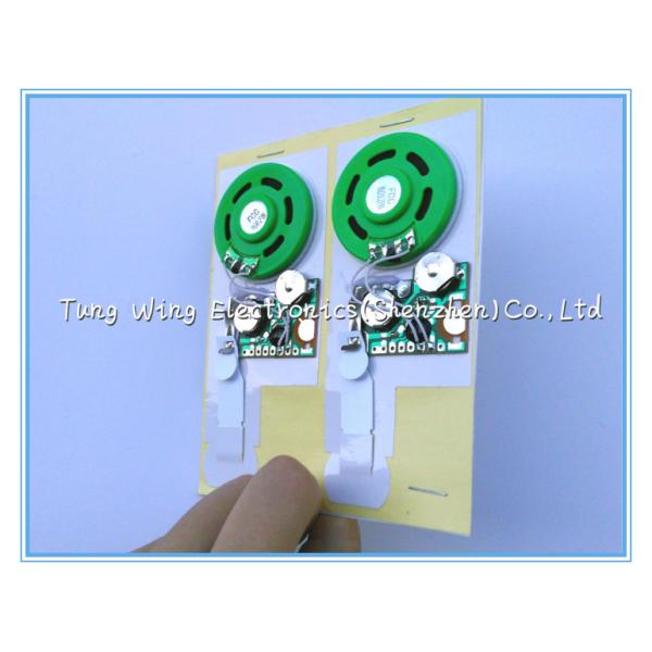 Personalized Round Greeting Card Sound Module Pull Tag Music Chips