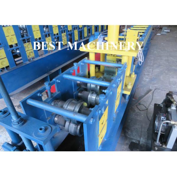 Galvanized Cold Steel Slat Rolling Shutter Door Roll Forming Machine Shop Usage