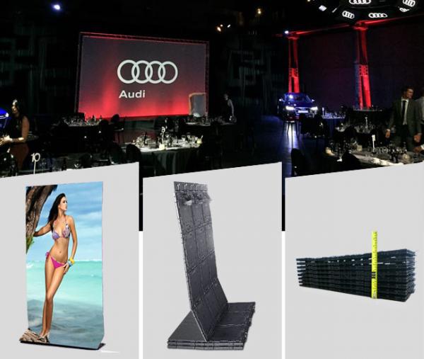 Indoor High Definition Stage LED Display With 3.9mm Pixel Pitch , 250mmx250mm