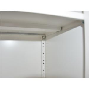 Tall KD Structure Insulated Glass Door Filing Cabinet