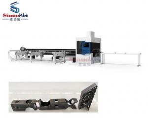 China Laser Pipe Cutting Machine SNW-130-3000-6000 for 6000mm Long Stainless Steel on sale