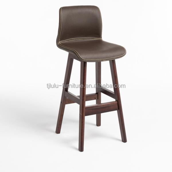 Exquisite Workmanship Kitchen Bar Chairs with High Chairs Bar Stool and Customized Design in Black Color