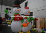 Giant Inflatable Snowman Blow up Christmas Santa Claus Yard Decoratoin