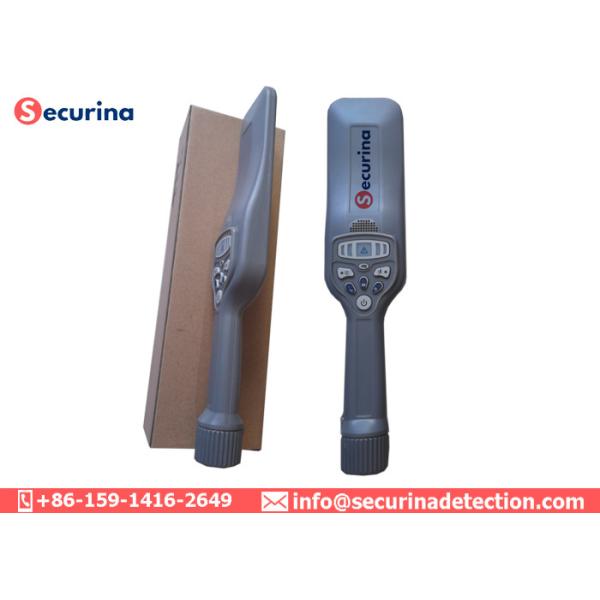 Magnetic / Nonmagnetic Hand Held Metal Detector Wand Sliver PCB Board 6 Buttons
