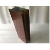 T Slot Wood Finish Extruded Aluminum Profiles For Windows And Doors for sale