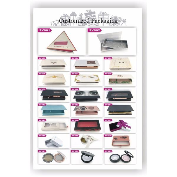 Natural Premium Silk Lashes , Various Design Soft Synthetic Silk Lashes