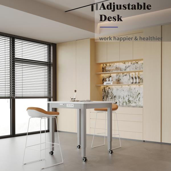 Revolutionize Your Work Space with Uplift Standing Desk Modern Style and 355 Lbs Weight Capacity