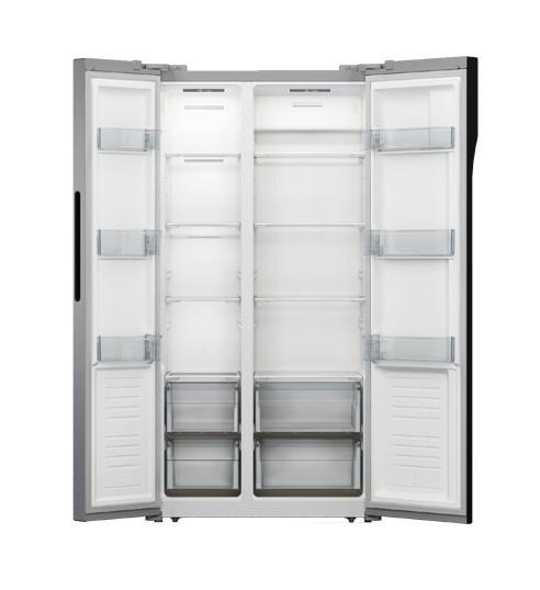 Buy Home Appliance Side By Side Refrigerator Freezer Free Standing Installation,496L at wholesale prices