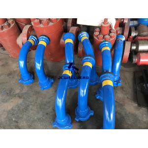 Quality 90 Degree Elbow Integral Wellhead Fittings For Well Testing for sale