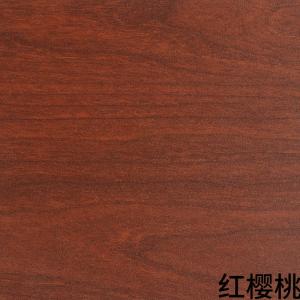 Quality High Glossy Wood Grain PVC Furniture Film Vinyl Laminate Customized for sale