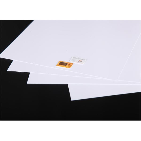 Offset Printing 0.76mm Plastic Credit Card Sheets Matt Surface PVC Card Sheet