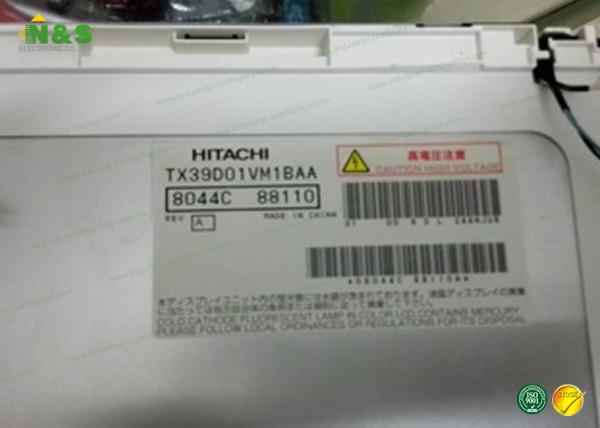 15.4 Inch Industrial Module Replacement TX39D01VM1BAA , Hitachi LED Backlit TFT LCD Display 640*480