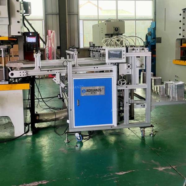 Aluminium Foil Container Pneumatic Punching Machine 63T Semi Auto With Feeder