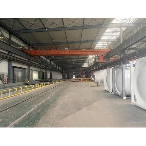 9 High Stacking T50 LPG Liquid Chlorine Gas 20ft ISO Tank Container 18/23.45Bar Pressure