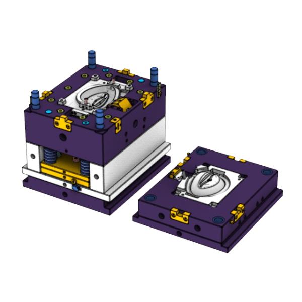 OEM / ODM Single Cavity Injection Mold Transparent POA Rear Pad 1*1 No 22730-C