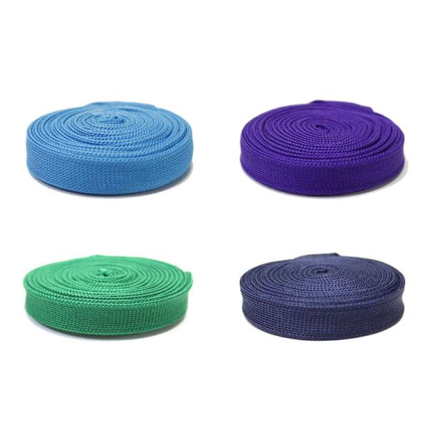 Ribbon Rainbow Polyester Webbing 10mm Width Hair Bows Woven Webbing