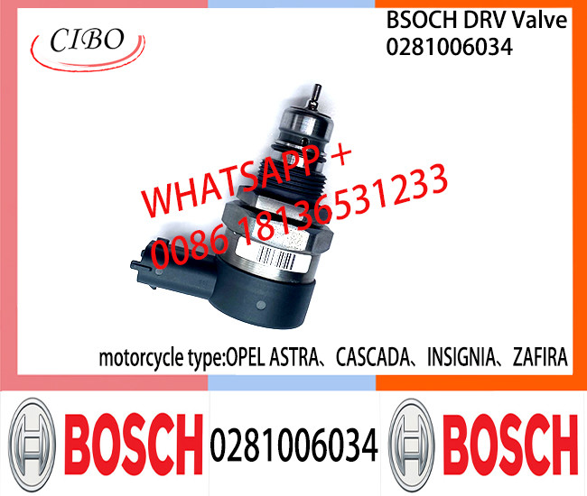 BOSCH DRV Valve 0281006034 Control Valve 0281006034 for OPEL ASTRA、CASCADA、INSIGNIA、ZAFIRA