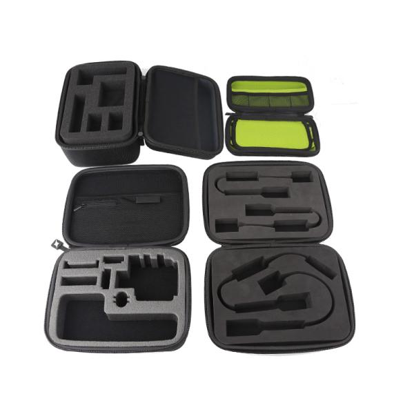 BBKE Portable 3D Molded Eva Case , OEM ODM Hard Zipper Case