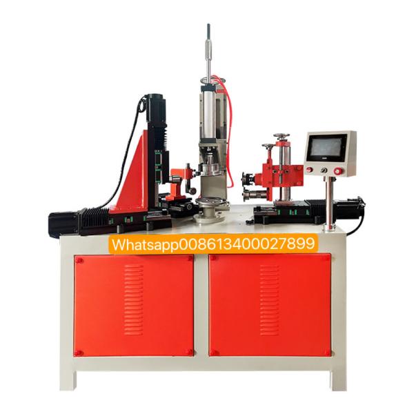 CNC Servo Irregular Edge Cutting And Rolling Machine Metal Spinning Conical