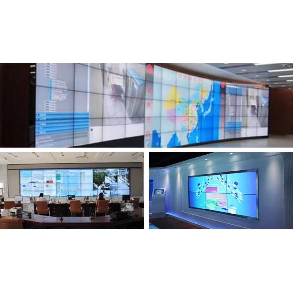 Low Power Consumption LCD Video Wall Display 3.5mm Bezel 500cd/M210000:1 60000hrs