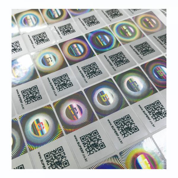 Colorful Tamper Evident Security Labels For Protection