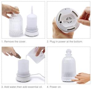 Glass Ultrasonic Atomizer Aroma Diffuser▕ DN-821
