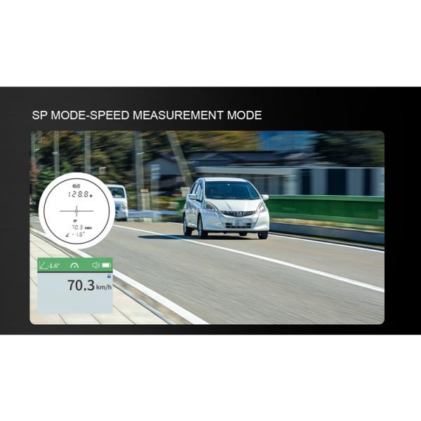 kaemeasu Multifunctional Laser Rangefinder Data Broadcast Golf Range Finder Telescope J800