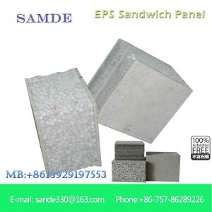 China More durable time light weight eps cement wall panel for prefabricated house on sale