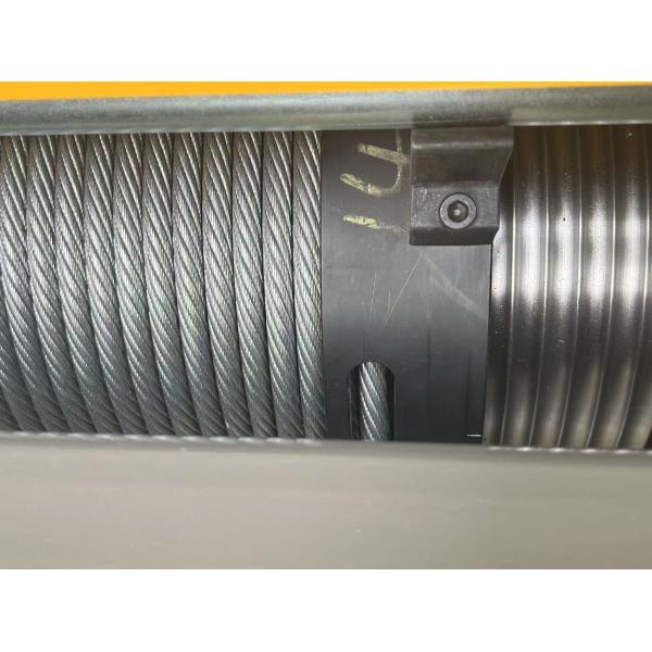 Forged Steel 3.2 Ton 9m European Style Single Beam Wire Rope Hoist For Construction Site Lifter