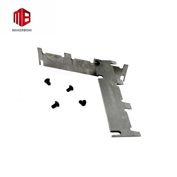 704259 steel Triple Clamping Blades Spare Parts For Lectra cutting machine