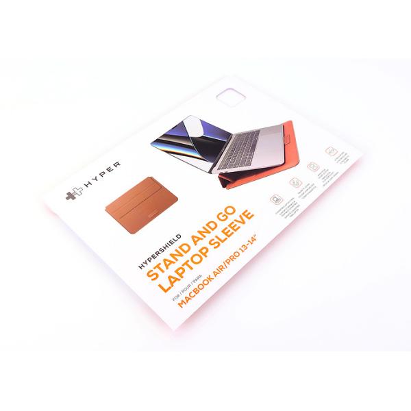 Customized Foldable Packaging Box Envelope Style Laptop Sleeve 0.46mm